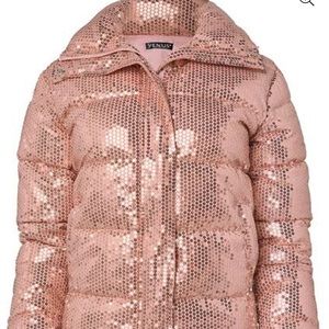 VENUS Sequin Puffer Jacket